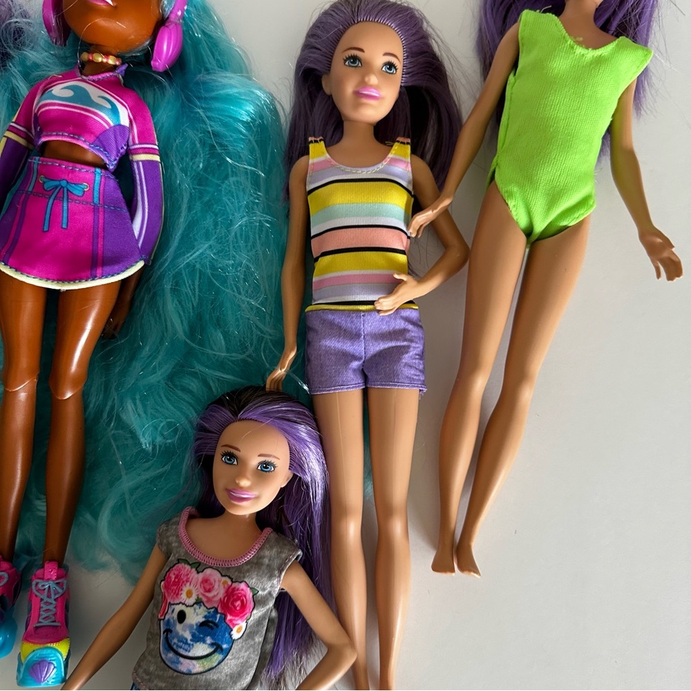 Lot of 8 fashion dolls. Barbie Secret Door Malucia Skipper Princess Mermaid High - Picture 7 of 14